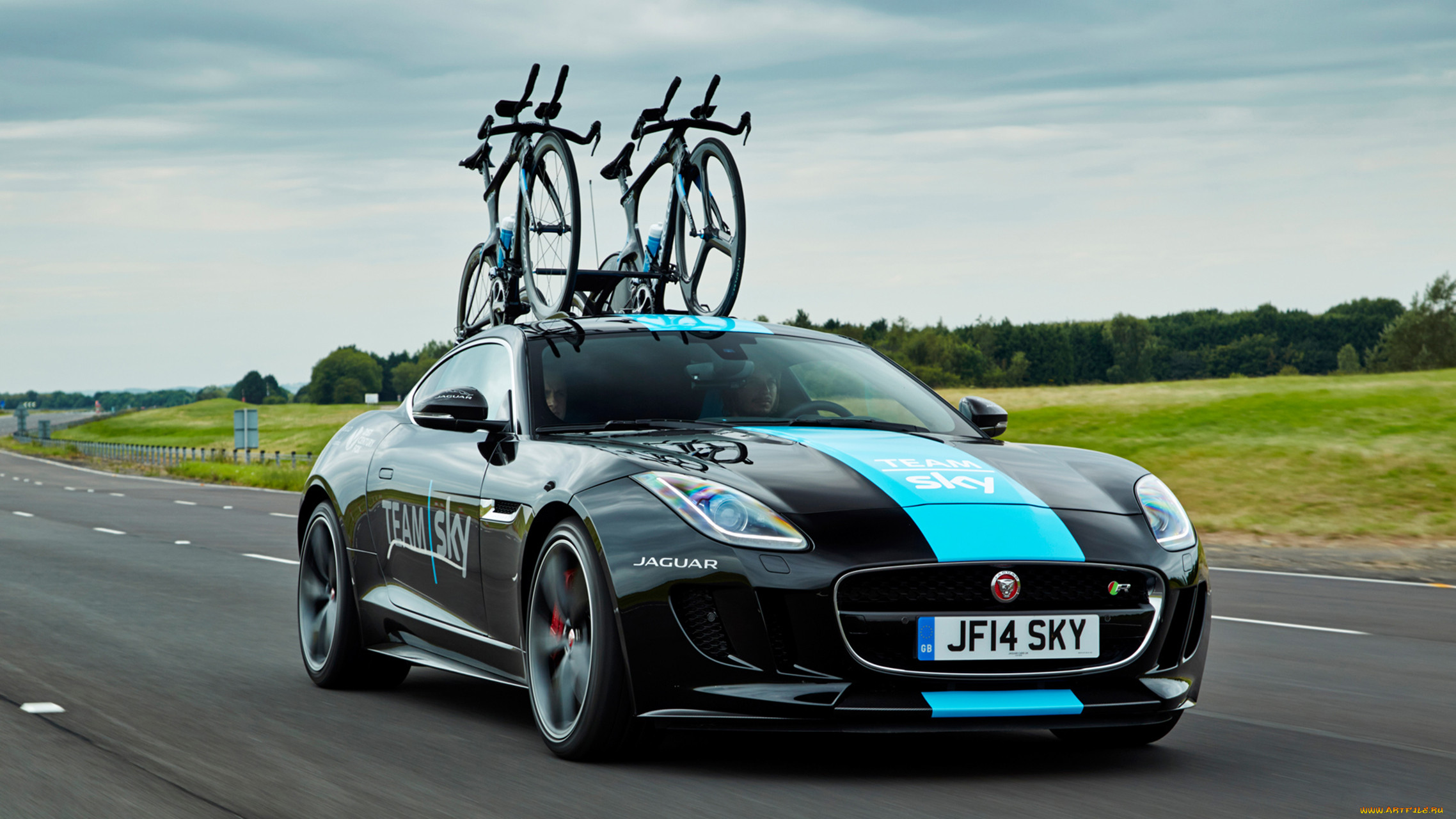 jaguar f-type team sky concept 2014, , jaguar, team, sky, concept, 2014, f-type